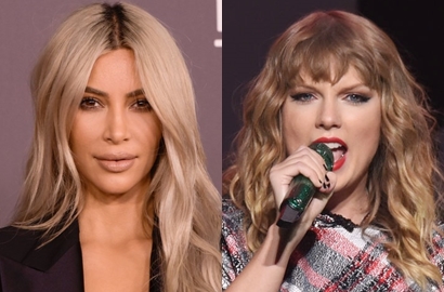 Jelang Valentine, Kim Kardashian Kirimkan Hadiah untuk Taylor Swift dan Para Haters