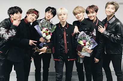 Selamat, BTS Jadi Grup K-Pop Pertama yang Raih Sertifikat Emas Asosiasi Musik US