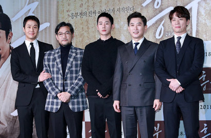 Jung Hae In Ganteng Berkacamata, Jung Woo cs Hadiri Jumpa Pers 'Heung-boo'