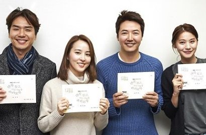 Gaet Han Hye Jin cs, Seriusnya Sesi Baca Naskah Drama Baru MBC
