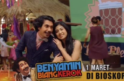 Makin Kocak, Begini Aksi Reza Rahadian di Teaser 'Benyamin: Biang Kerok'