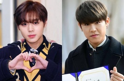 Beda Sekolah, Unyunya Jihoon-Woojin Wanna One Tukar Seragam Usai Lulus