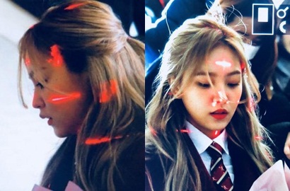 Bukan Laser, Fotografer Jelaskan Lampu Merah di Wajah Yeri Red Velvet di Kelulusan