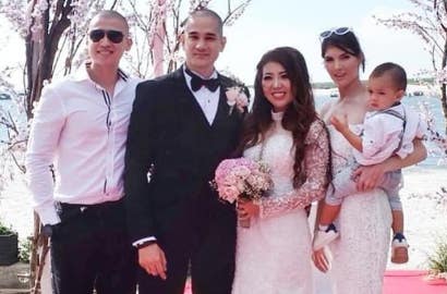 Tempat Terbatas, Okan Cornelius Tak Undang Teman Artis di Pernikahan Kedua
