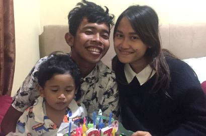 Istri Melahirkan, Dede Sunandar Bahagia Dikaruniai Anak Kedua