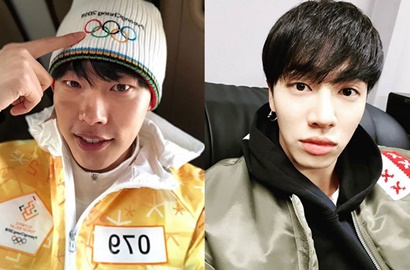 Foto Bareng, Ryu Jun Yeol-Kikwang Adu Ganteng Usai Main Bola