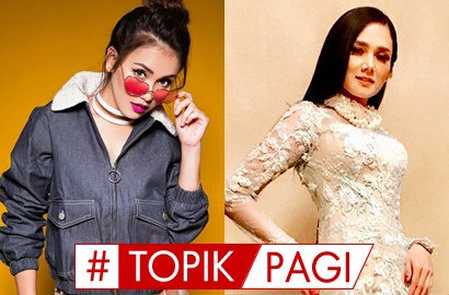 Mulan Gendong Anak Bak Tukang Jamu, Cantiknya Ayu Ting Ting di Pesta Pernikahan - Topik Pagi