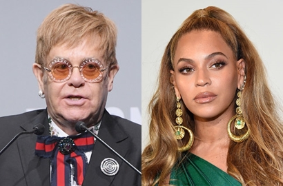 Isi OST 'The Lion King', Elton John Bakal Kolaborasi dengan Beyonce