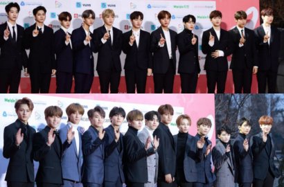 Penampilan Wanna One - Seventeen Bikin Histeris di Gaon Chart Awards 2018
