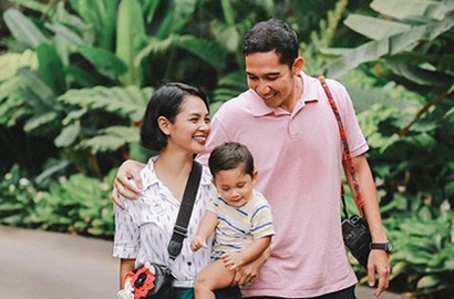 Kocak, Begini Ucapan Cinta Suami Andien Saat Valentine Terinspirasi Vicky Prasetyo