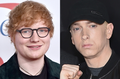 Duet Bareng Ed Sheeran, Eminem Rilis MV 'River' Saat Valentine