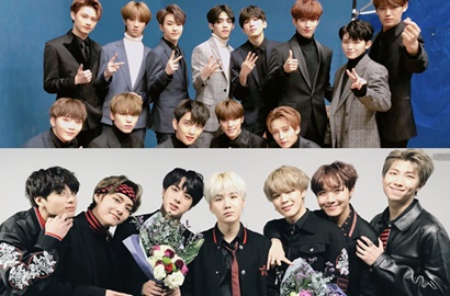 Kompak Sapa Fans, BTS-Seventeen cs Ceria Sambut Tahun Baru Lunar