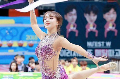 Siap-Siap Terpesona Pose Cantik Sederet Idol Cewek Senam Ritmik di 'ISAC'