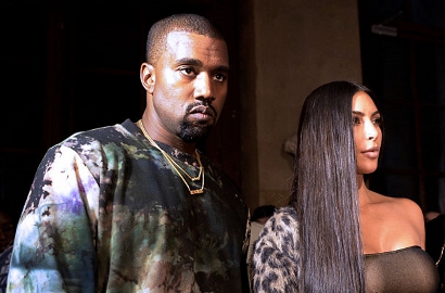 Rayakan Valentine, Kanye West Tulis Pesan Romantis Untuk Kim Kardashian
