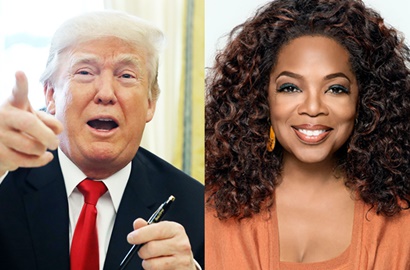 Oprah Winfrey Ogah Jadi Presiden, Donald Trump Tantang Lewat Twitter