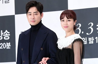 Bareng Kim Ok Vin cs, Gantengnya Kang Ji Hwan di Preskon Drama OCN