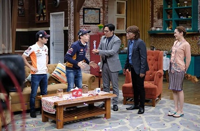Marc Marquez-Dani Pedrosa Hadir di 'Ini Talkshow', Sule-Andre Ajak Foto Bareng