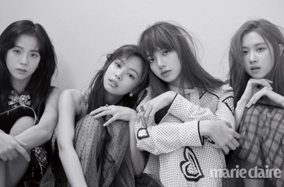 Usung Konsep Polos Sekaligus Seksi, Black Pink Adu Cantik di Pemotretan Majalah