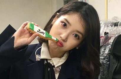 Syuting 'My Ajusshi', IU Terharu Dapat Kejutan dari Tim 'Hyori's BnB'