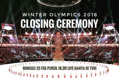 TVRI Siarkan Penutupan Olimpiade Musim Dingin PyeongChang, EXO-L Antusias