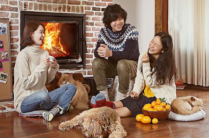 Serunya Hyori dan Yoona Asyik Main Seluncuran Salju di 'Hyori BnB 2'
