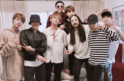 Kolaborasinya dengan BTS Disebut Sampah, Ini Tanggapan Steve Aoki