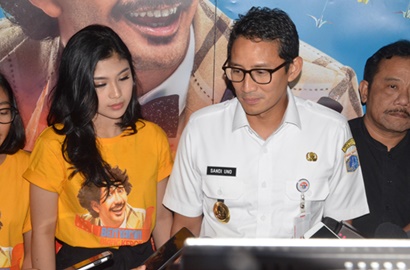 Nonton 'Benyamin: Biang Kerok', Sandiaga Uno Merasa Tersentil