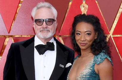 Bintang Film 'Get Out' Hadiri Oscar 2018, Betty Gabriel Tampil Memukau