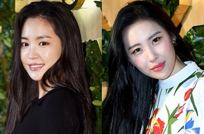 Hadiri Acara Fashion yang Sama, Na Eun dan Sunmi Usung Gaya Feminin
