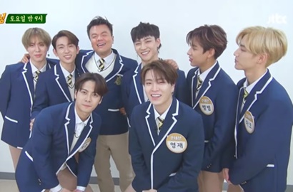 Jadi Anak SMA Bareng JYP, Lucunya GOT7 Komentari Penampilan di 'Ask Us Anything'