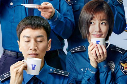 Melas Banget, Kwang Soo - Jung Yu Mi Makan Sambil Dihujani Salju di 'Live'