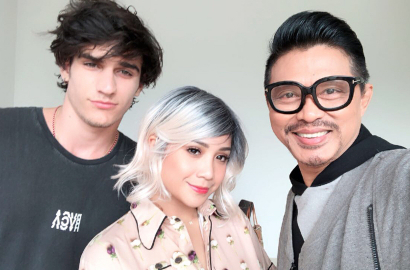 Pakai Wig dan Pamer Paha Seksi, Nagita Tak Mau Kalah Saing dari Ayu Ting Ting?