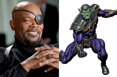 Bikin Penasaran, Nick Fury Bakal Jadi Tokoh Skrull Dalam 'Captain Marvel'?