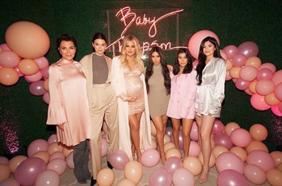 Serba Pink, Begini Mewahnya Perayaan Baby Shower Khloe Kardashian