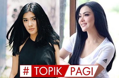 Manajer Syahrini 'Tegur' Hotman Sandaran Manja ke Pundak, Naysila Dikira Pakai Jilbab - Topik Pagi
