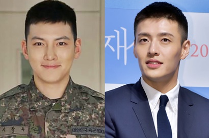 Foto Bareng di Acara Militer, Ji Chang Wook-Kang Ha Neul Makin Gemuk?