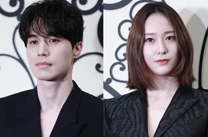 Hadiri Acara Fashion, Krystal-Lee Dong Wook Kompak Berbusana Hitam