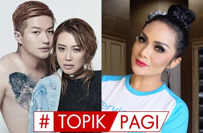 Heboh Foto Intim Lee Jeong Hoon-MoA, Style Kondangan Krisdayanti Bikin Ternganga - Topik Pagi