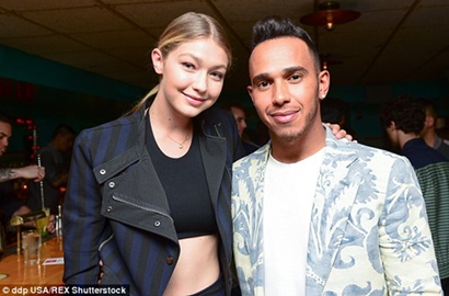 Putus dari Zayn Malik, Gigi Hadid Dekati Lewis Hamilton