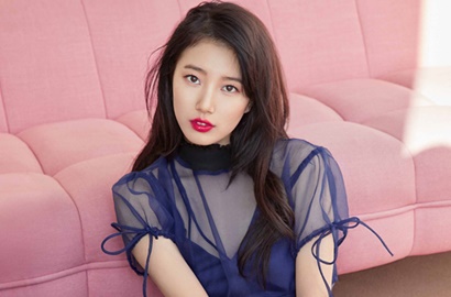Imut dengan Gaya Rambut Poni di Fansign, Suzy Tuai Pujian