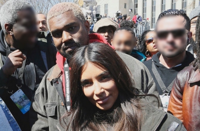 Ikut Kampanye 'March for Our Live', Kim Kardashian-Kanye West Ajak Sang Putri