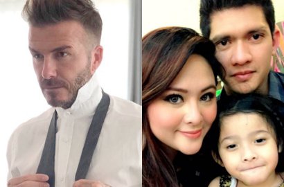 Foto Bareng David Beckham, Ekspresi Putri Audy Item-Iko Uwais Jadi Sorotan