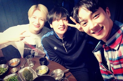 Gabung di Acara 'The Dancer', Taemin Ceria Kumpul Bareng Kikwang dan Eunhyuk
