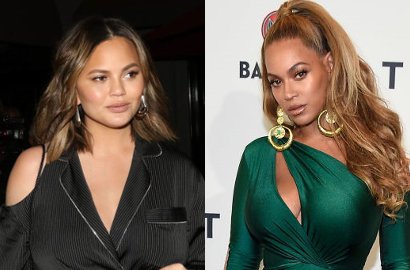Chrissy Teigen Mengaku Tahu Identitas Aktris yang Gigit Beyonce, Siapa?
