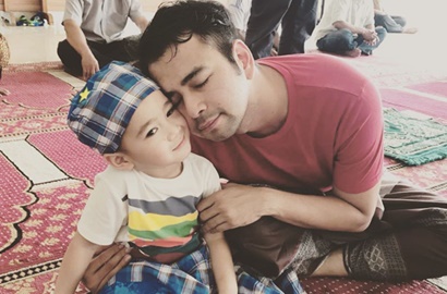 Masih Kecil, Lucunya Rafathar Sudah Hebat Memanah dan Menunggang Kuda