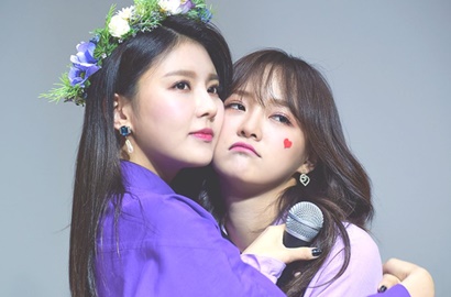 Lagi, Giliran Sejeong-Nayoung Gu9udan Kejutkan Fans Kunjungi Bali