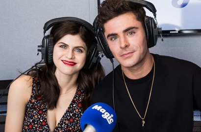 Ngaku Tak Pacaran, Zac Efron dan Alexandra Daddario Kepergok 'Kencan'