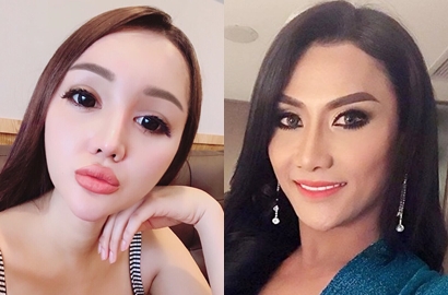 Foto Bareng Terungkap, Perseteruan Lucinta Luna-Melly Bradley Cuma Gimmick?