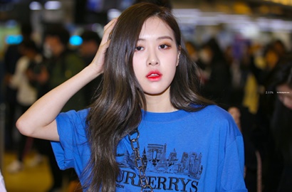 Cuma Pakai Jaket dan Celana Training di Bandara, Rose Black Pink Tuai Komentar Ini