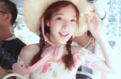 Stellar Resmi Bubar, Minhee Pose Seksi Gunakan Bikini di Filipina